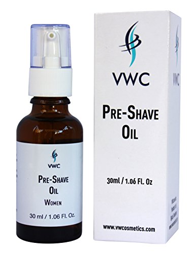 Pre-Shave Oil for Women for sensitive skin with Organic Argan Oil