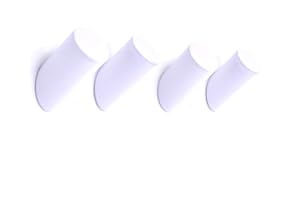 ANZOME Percha Pared Madera, Perchero de Pared Carga máxima 10 kg, 4 Piezas Gancho Madera De, Wall Hooks Perchero de Madera Gancho Pared Madera para Colgar Abrigos, Gorros, Ropa Y En El Dormitorio