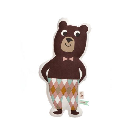 Ferm Living Kissen Mr Bear - 26 x 50 cm