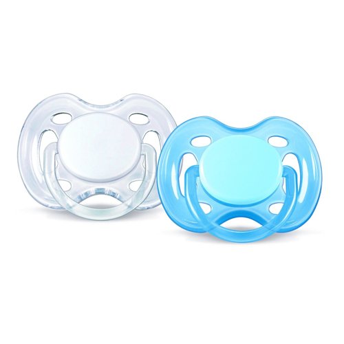 Philips AVENT SCF178/23 BPA-Free Free-Flow Soothers (0-6 Months) 2 Pack