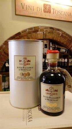 Aceto Balsamico di Modena IGP 6 TRAVASI 250 ml LEONARDI Vini di Toscana
