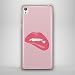 Produktbild IQCases Bite Lip Lipa Lippen Telefon Rosa Fall Deckung Schutz Dua Neues Modell für Sony Xperia E5
