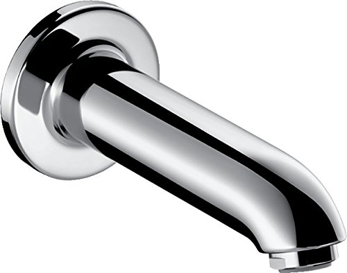 hansgrohe Wanneneinlauf, Komfort-Auslauf 147mm, Wandmontage, chrom