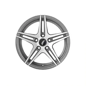 Uno Minda W1D046-000M00 16 inch Alloy Rim PCD114.3, ET27, Machined, Gun Metal Alloy wheel