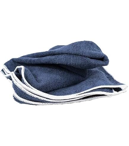 Eudorex Panno Pavimenti In Microfibra Microtex – 50x70 Cm – Confezione Da 10 Pezzi, Colore Blu, 280 Gr/m² - 3
