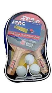 Stag Play Anywhere TT Set (Assorted , Wood , Standard Size)