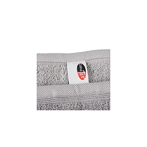 Flauschiges Sauna-Handtuch | 16 moderne Farben und viele Größen | 100% gekämmte Baumwolle Frottee Qualität ca. 570g/m² | Strandlaken 80 x 200 cm | Serie Pisa | CelinaTex 0002853 | platin-grau - 3