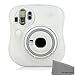 Produktbild Fujifilm Instax Mini 25 Camera Case - DRUnKQUEEn Soft Skin Cover Comprehensive Protection Instax Mini-25 Instant Film Camera Case Bag - white