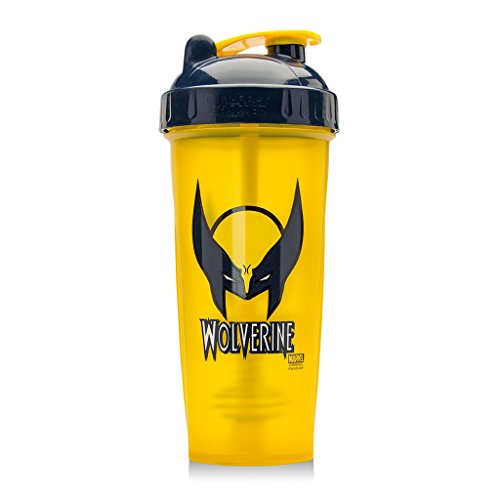 Performa Shakers Marvel Hero Series Shaker, 800 ml, giallo Wolverine/blu