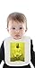 Justin Timberlake Yellow Organic Baby Bib With Ties Medium