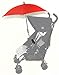 Universal Baby Parasol To Fit Bugaboo Stroller Buggy Pram Red