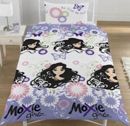 Moxie Girz Single Bed Duvet Cover Character-Place Range of Licensed Bedding