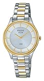 Pulsar Damen Analog Quarz Uhr mit Edelstahl Armband PY5020X1