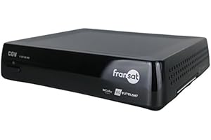 CGV | Décodeur E-Sat HD-W5 Récepteur-enregistreur TNT Satellite Full HD | FRANSAT | Fonction Enregistrement | USB | DVB-S/S2 | DiSEqC 1.0/1.1 | v.2