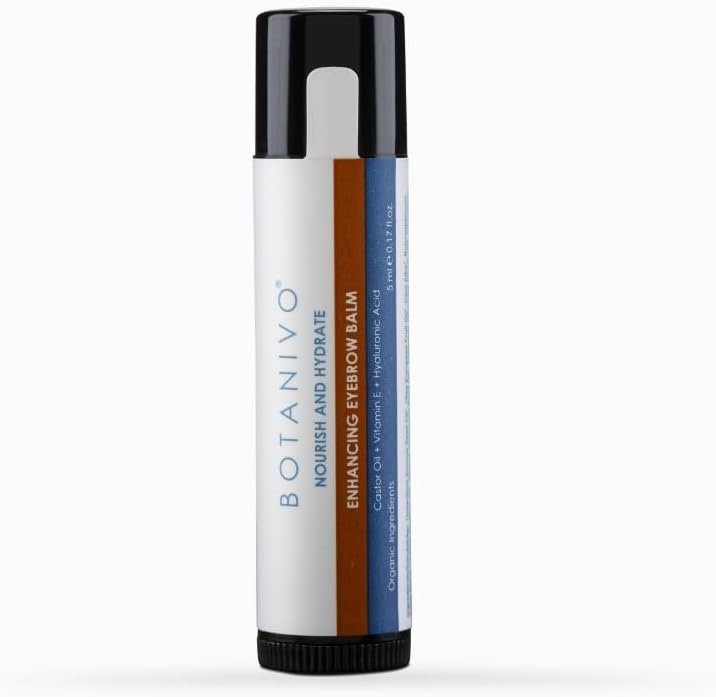 Botanivo Kaş Zenginleştirici & Besleyici Balm | Güçlü, Canlı, Dolgun Kaşlar | Organik İçerikli | 5 ml Stick