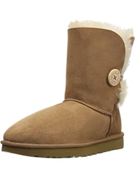 UGG Australia W Bailey Button II Schuhe Damen Boots Stiefel Hellbraun 1016226 W/CHE, Größenauswahl:36
