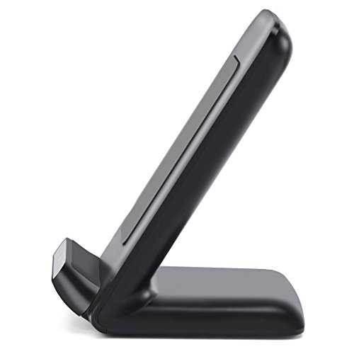 0 W Schnelle WLAN Ladegerät, Itorrent Qi Charging Stand A18 C nur geeignet für Samsung S7 S7 Edge S6 Edge Plus Note5 in Portrait Modus, nicht geeignet für andere Qi-Handys (Schnelle Power Adapter nicht im Lieferumfang enthalten) - 6
