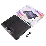 No requiere unidad, plug and play alimentado a través del puerto USB; Doble puerto USB para un accesorio adicional; La malla metálica de rango completo optimiza el flujo de aire para disipar rápidamente la gran cantidad de calor generado en la carcasa del portátil