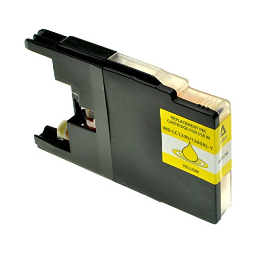4er Set Tintenpatrone f. Brother LC1240 1xBK,C,M,Y-BK 30ml,Color je 23ml kompatibel zu LC1240 - 5