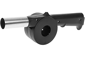 RUECAB - Ventilateurs pour barbecue - Souffleur manuel pour allumage barbecue, Allume barbecue manuel, Soufflet barbecue manuel - Convient pour cheminées, foyer, barbecue, poêle à bois