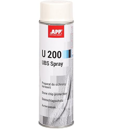 Spray Cire Antirouille AUTO-PLAST APP W100 - Protection Carrosserie Voiture - 500ml