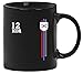 Produktbild Soccer World Cup Fussball WM Fanfest Gruppen bedruckte Kaffeetasse Bürotasse mit Spruch Motiv Streifen Trikot Korea, Größe: onesize,Schwarz