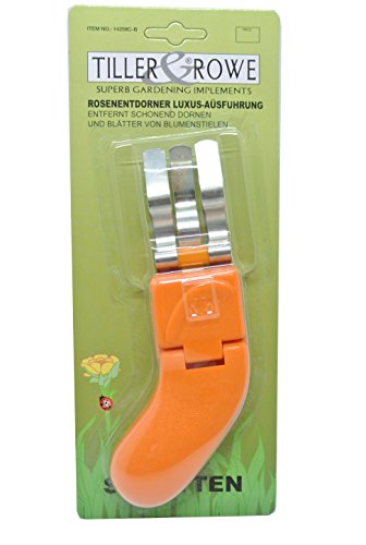 Rosenentdorner "Dornlos" Orange aus Metall