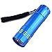 Produktbild MuSheng Multicolor Aluminium 9LED Spot Taschenlampe UV Quelle Taschenlampe (blau)