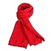 Produktbild Lamdoo 200x70cm Frauen Mädchen Winter Reversible verdickter Schal Rot