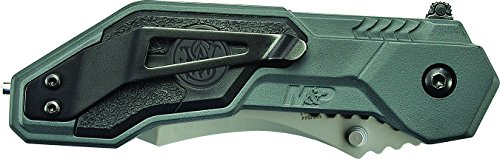 Smith and Wesson Einhandmesser SWMP1, halbautomatisch, Stahl 4034, Aluminium-Schalen, Clip - 2