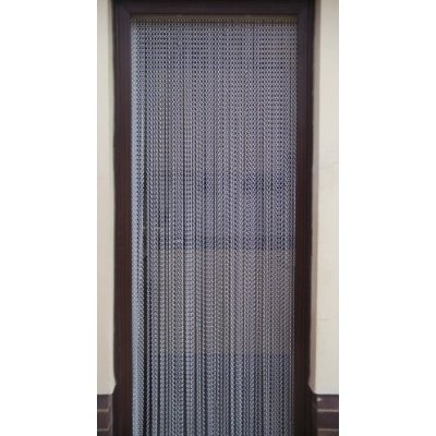 Holland Plastics UK Limited- Kettenvorhang aus Aluminium/ Sichtschutz/ Insektenschutz- 90 cm breit - 2