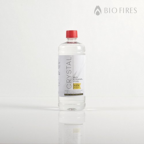 Bio Fires Crystal Bio Ethanol Fuel - 12 X 1L Bottles