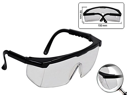 Vollsicht Schutzbrille mit Bügel und Seitenschutz