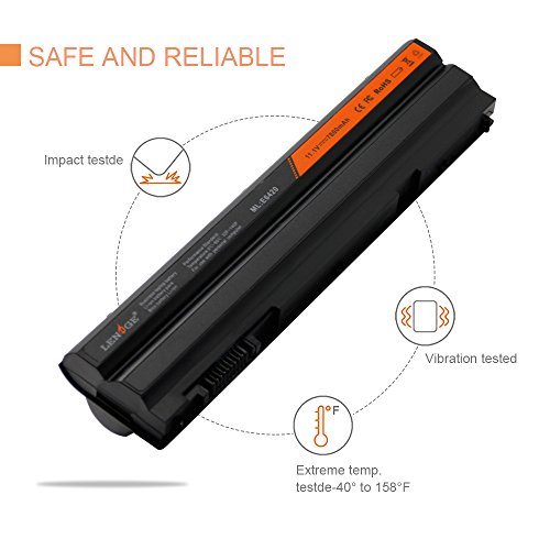 LENOGE Hochleistung Li-ion Akku Ersatz Laptop Batterie 11.1V 7800mAh Für DELL Latitude E6420 E5530 E5520m E5520 E5420 E5420N-Series E5430 E5530 E6420 E6420N-Series E6430 E6430 ATGE6520 - 4