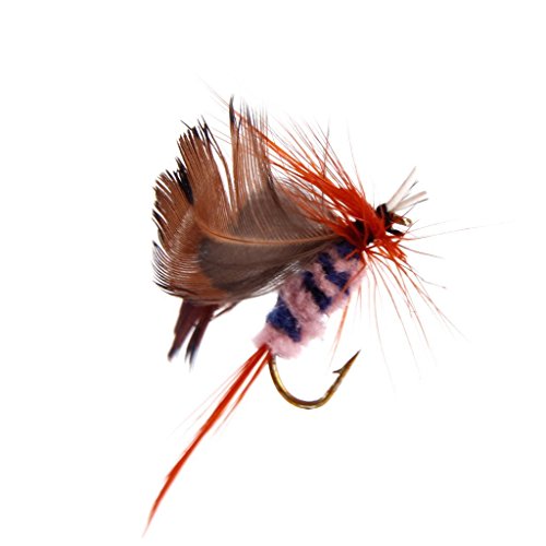 yeah67886 12 Creative Künstliche Schmetterling fliegen Fischen Trockenfliegen Köder Haken - 8