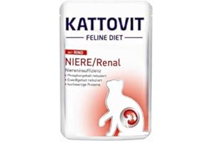 Kattovit Feline Diet Nerka/Renal Wołowina 6 x 85 g
