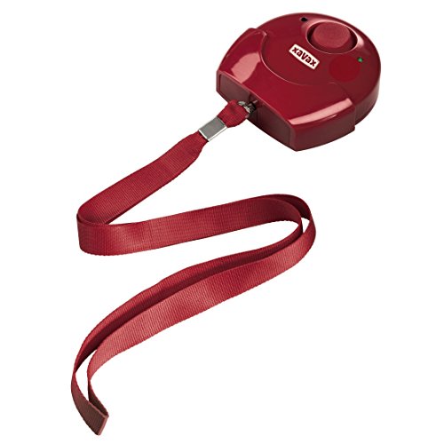 Hama 00111991 Alarme Individuelle d'Urgence, Rouge 23 x 14 x 7 cm