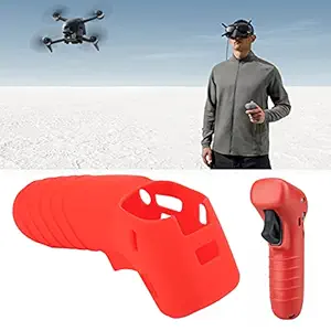 Drone Motion Controller Case, Durable Wear Resistant Drone Motion Controller Protective Case with Anti?Tear Material for FPV Combo for Drone Control(red)