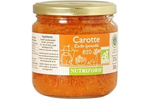 Nutriform - Carottes Lacto fermentée 380G