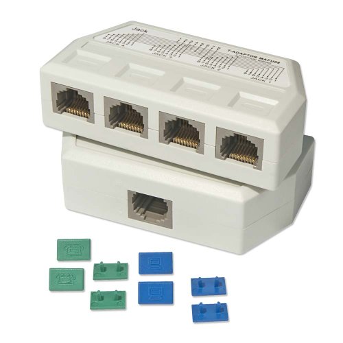 Lindy UTP/RJ45 4 Port Y Adapter - 2