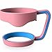 Produktbild Lanlan Becher BPA frei Edelstahl Tassen Halter für Yeti Neu tragbar Hand 30 Oz Pink