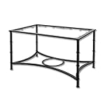  Mesa de Camilla elevable de forja - Sin aglomerado, 9-Verde Oscuro decapado (Color con Incremento de Precio), Mesa de forja elevable, Mesa de 100x65x(50-70) cm. de Alto