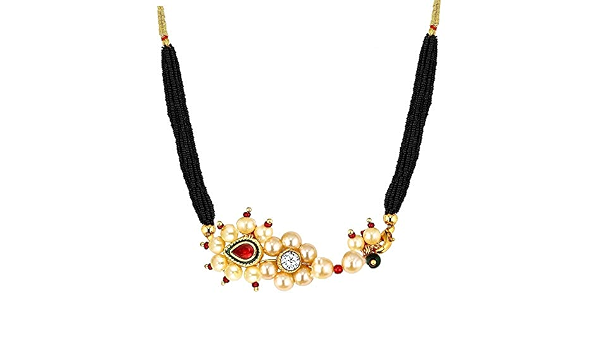 Buy Vama Fashions Maharashtrian Nath 