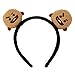 Price comparison product image BovoYa BT21 Mini Elastic Hairband Cartoon Plush Hair Accessory Headband for Girls Women Brun