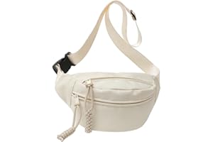 Bieiyhe Marsupio Donna,Borsa Tracolla da Viaggio,Marsupio Sportivo,Waist Bag,Marsupio Cintura Regolabile,Marsupio Moda Di Base,Marsupio Outdoor,Marsupio Multitasche,Crossbody Bag per Campeggio
