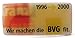 Produktbild BVG - Berliner Verkehrsbetriebe fit - Pin 33 x 16 mm