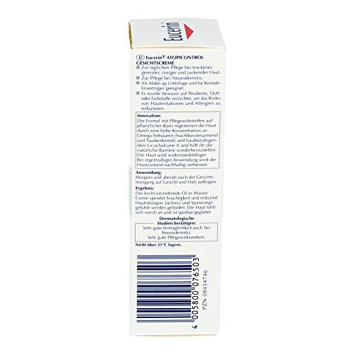 Eucerin AtopiControl Gesichtscreme, 50 ml - 2