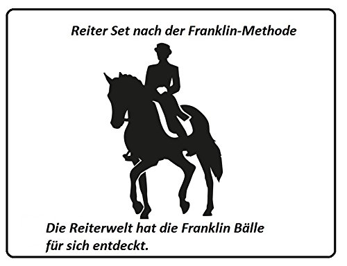 Reiter Set nach der Franklin-Methode - Bälle Set- Die Reiterwelt hat die Franklin Bälle für sich entdeckt.