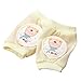 Baby Mesh Knee pad Safety Knee Pad Kids Socks Knee Cotton Breathable (Yellow)