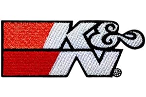 SIGITASTRADING K&N Performance Air Patch Iron on, sew, Rac D.I.Y Jacket Embroidered T- Shirt Bag, Sport Rac Suit, Motorsport